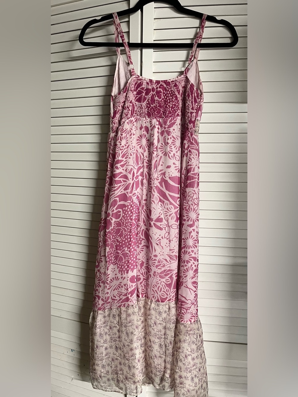 Maeve Pink Floral Maxi Dress - Picture 9 of 9